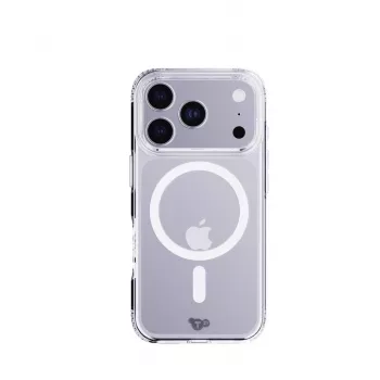 Tech21 EvoLite MagSafe Clear-skal för iPhone 17 Pro – transparent, tålig vid fall från 3 m