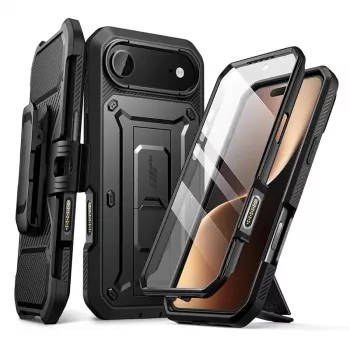 SUPCASE Unicorn Beetle Pro-skal för iPhone Air, svart
