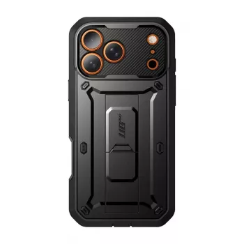 SUPCASE Unicorn Beetle Pro-skal för iPhone 17 Pro Max, svart
