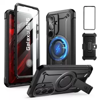Supcase Unicorn Beetle Pro Mag Magsafe 2-set Galaxy S26 svart