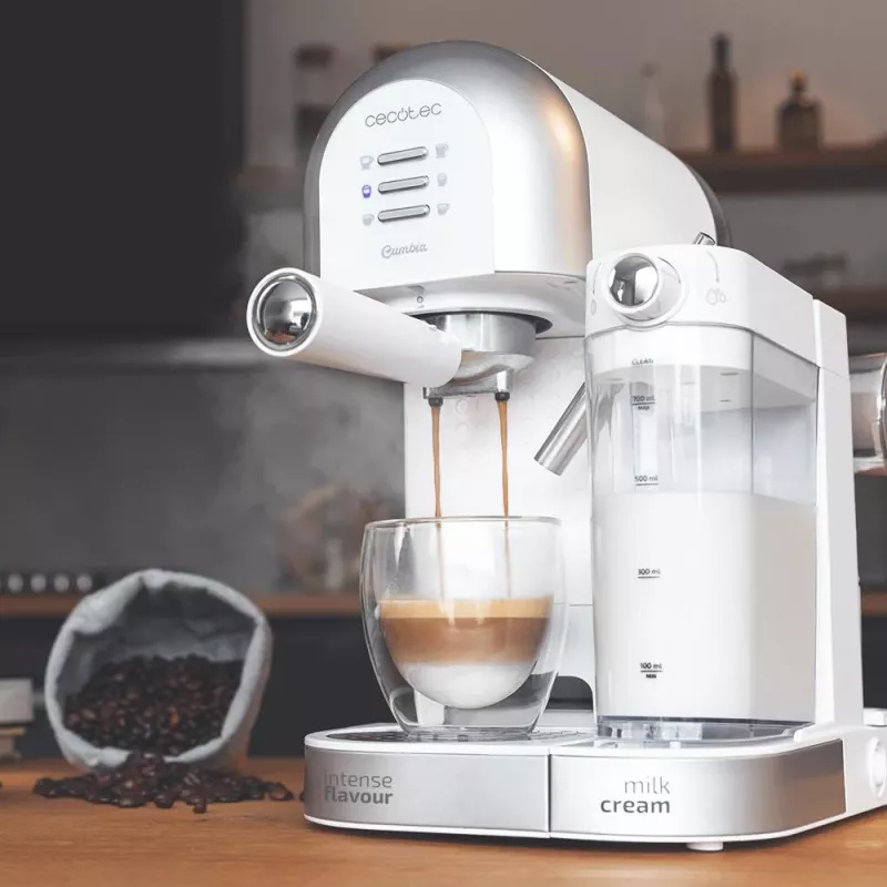 Cecotec Instant-ccino 20 Chic Serie Bianca kaffemaskin