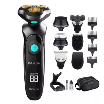 Cecotec Bamba PrecisionCare TwistGroom 10-i-1 multigroomer, svart