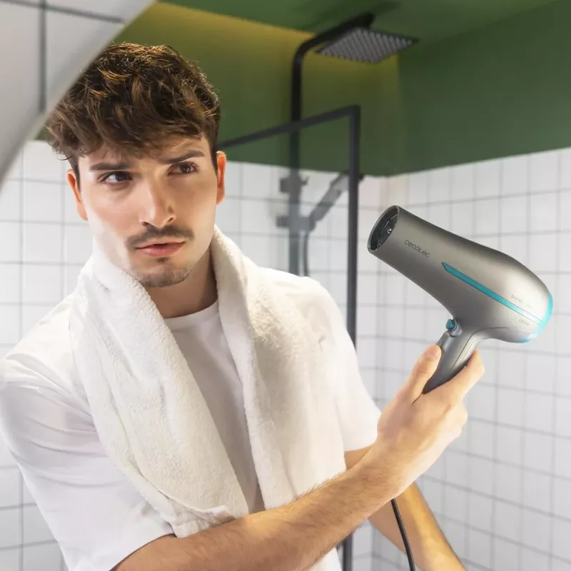 Cecotec Bamba IoniCare 5200 Aura Black hårtork med jonfunktion