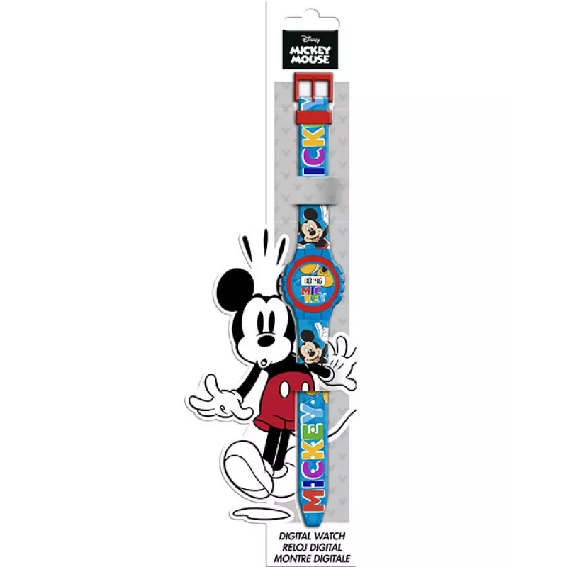 KIDS digitalklocka för barn Mickey Mouse MK4164