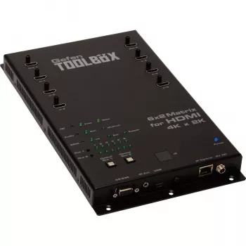 Gefen GefenToolBox 6x2-matris för HDMI 4Kx2K - video/ljud-växel