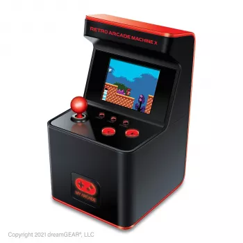 DreamGear My Arcade Retro Arcade Machine X - Portabel mini-arkad med över 300 spel
