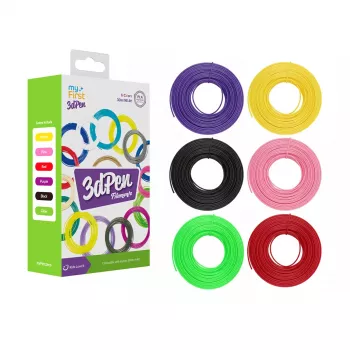 Myfirst PLA filament 6x5m 1,75mm Warm Colors för 3D-penna FP8001AC-WC01