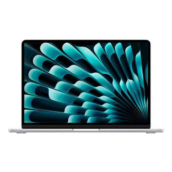 Apple MacBook Air 15 M5 silver, M5 10-kärnig CPU, 10-kärnig GPU, 24GB RAM, 1TB SSD, tyskt tangentbord, 35W Dual USB-C nätadapter