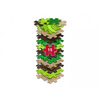 Muffik MFK-097 Nature 15-delat ortopediskt sensoriskt mattset