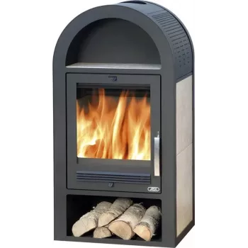 Stove Hearth Stockholm 8 with Heat Exchanger
