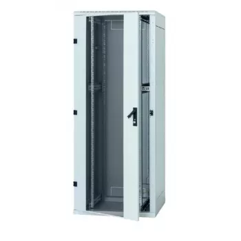 TRITON 19-tums nätverksskåp RMA 18U 800x800 mm ljusgrå RAL 7035