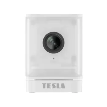 TESLA SecureQ SC10 smart hemkamera med WiFi, 2K, vit