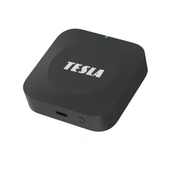 TESLA ZH44 Zigbee-gateway Wi-Fi och BLE för smarta hemsystem, svart