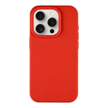 Tactical baksideskal Velvet Smoothie för iPhone 15 Pro - Chilirot