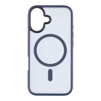 Tactical baksideskal MagForce Hyperstealth för Apple iPhone 16 Deep Blue