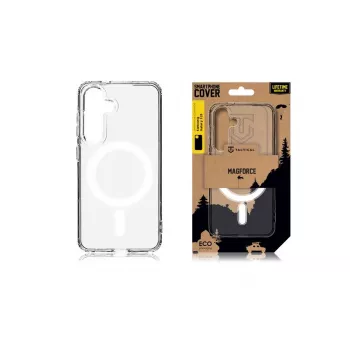 Tactical baksideskal MagForce Galaxy S25 transparent