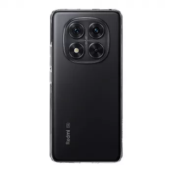 Tactical baksideskal TPU för Xiaomi Redmi Note 14 Pro 5G transparent