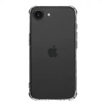 Tactical baksideskal TPU Plyo för iPhone 16e/17e transparent