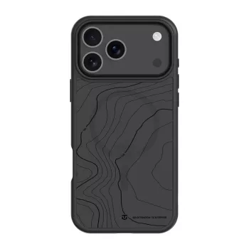 Tactical baksideskal MagForce Hyperstealth Sika för Apple iPhone 17 Pro Max, asfalt