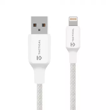 Tactical Stitch Thread-kabel USB-A/Lightning vit – kabel – digital/data