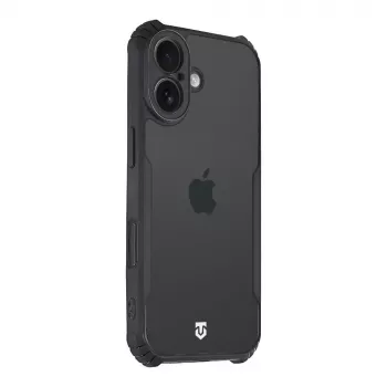 Tactical baksideskal Quantum Stealth iPhone 17 transparent/svart