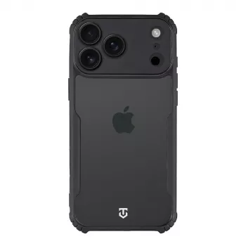 Tactical baksideskal Quantum Stealth för Apple iPhone 17 Pro Max klar/svart