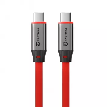 Tactical Fat Man 2.0-kabel USB-C/USB-C röd
