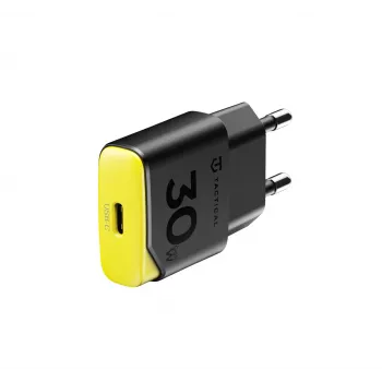 Tactical Minimi GaN 30W USB-C väggladdare svart