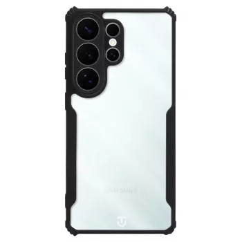 Tactical baksideskal Quantum Stealth Galaxy S26 Ultra Clear/Black