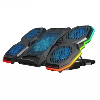 Rampage X-RANGER 9-17 RGB justerbart laptopkylunderlägg