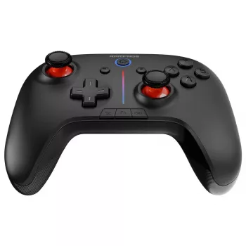 Rampage Hydra Pro Pad Wireless RGB 2.4G Hall Effect-kontroll med magnetiska triggers, svart