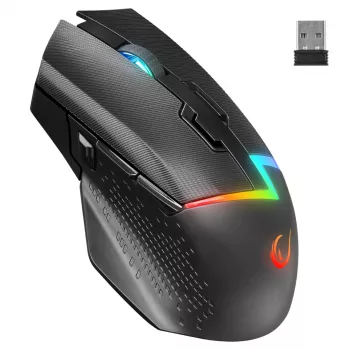 Rampage Drop M3 V2 trådlös spelmöss 24000 DPI 1000 Hz svart