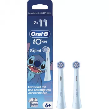 Oral-B iO ersättningsborsthuvuden Kids Stitch 2-pack (930802)
