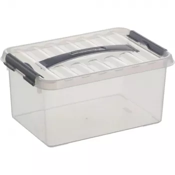 Sunware Q-line förvaringsbox 6,0 L transparent 30,0 x 20,0 x 14,0 cm