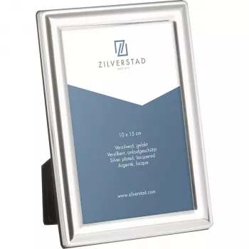 Zilverstad Kansas 10x15 metallporträttglansig bildram