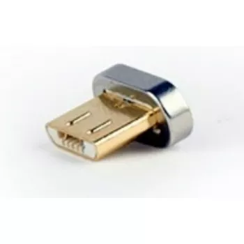 Gembird Cablexpert USB 2.0 Magnetisk USB till Micro-USB Type B-adapter - svart