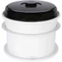 WECK juice kombi-set elektrisk konserveringsapparat med ångavsaftare, 29L, 1800W, rostfritt stål