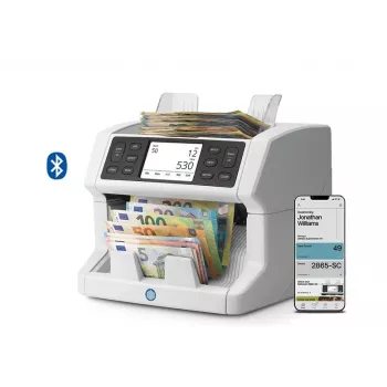 Safescan 2865-SC sedelräknare med UV-, MG-, IR-, MT- och 3D-detektering