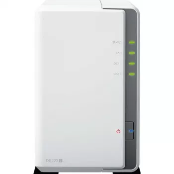 Synology DS223j RED 12TB (2x 6TB) stationär NAS