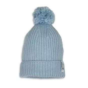 Lodger 100% merinoull babymössa Blue Fogg 6-12 månader