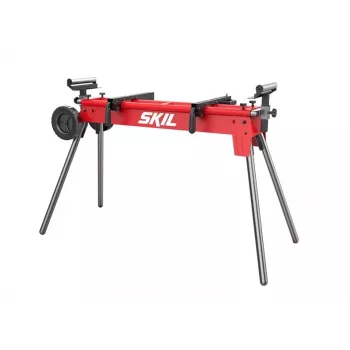 SKIL Work Table Stand 1300AA - massiv träarbetsbänk med 2 lådor och verktygstavla, 200 kg bärförmåga