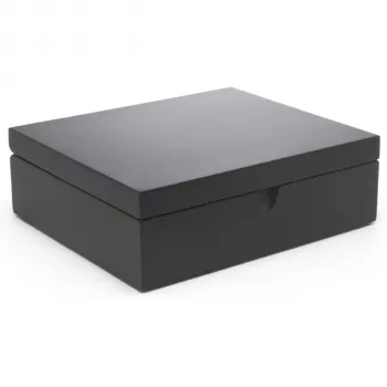 Bredemeijer tepåsbox med 6 fack, svart