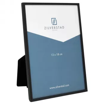 Zilverstad Sweet Memory 13x18 metallfotoram svart matt