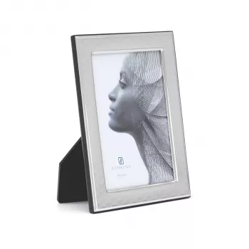 Zilverstad Premium Palermo 10x15 metallfotoram porträtt silver