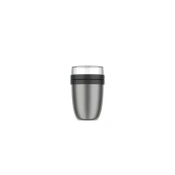 Mepal Thermo-Lunchpot Ellipse rostfritt stål Nordic Black 500+200ml