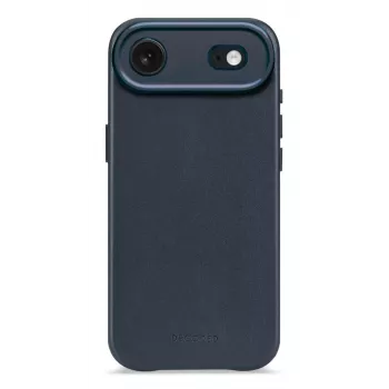 Decoded Leather Backcover för iPhone 17 Air med MagSafe - Navy Shadow