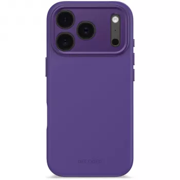 Decoded AntiMicrobial Silicone Backcover för iPhone 17 Pro med MagSafe (Future Dusk)