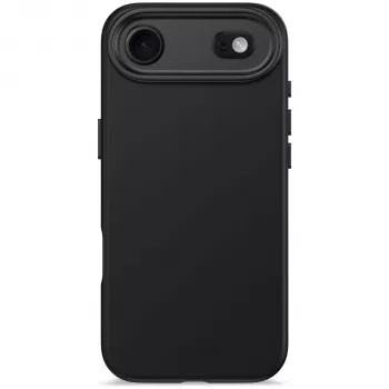 Decoded Antimicrobial Silicone Back Cover för Apple iPhone 17 Air - Phantom Black