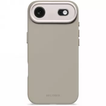 Decoded AntiMicrobial Silicone Back Cover för iPhone 17 Air med MagSafe (Soft Taupe)