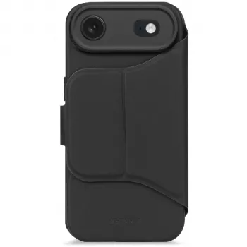 Decoded Silicone Detachable Wallet för iPhone 17 Air Phantom Black